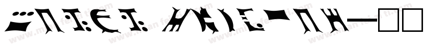 Canon Regular字体转换